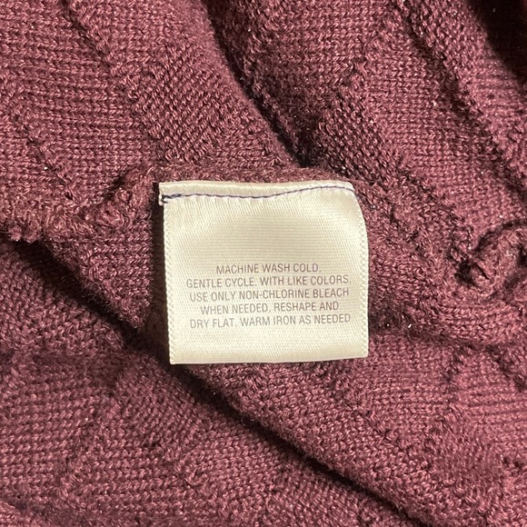 Vintage Men's Knightsbridge Purple Sweater Large - Picture 4 of 4